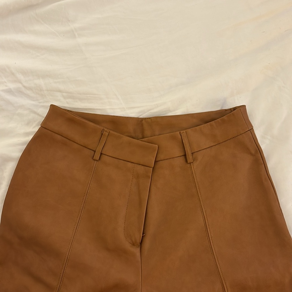 7 for all man kind pleather faux leather pants 7 jeans